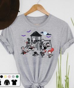 Characters Horror Movie Halloween Character Friend Tee Shirt