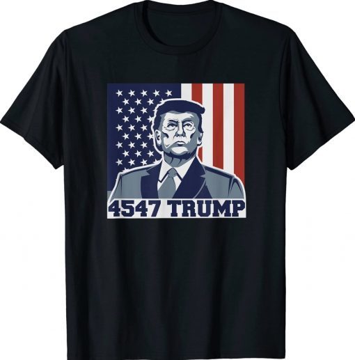 2024 Pro Trump 45 47 Patriotism Vintage Flag Tee Shirt