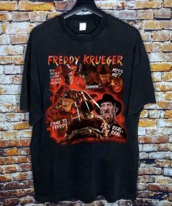 Halloween Freddy Krueger Scary Krueger Horror Movie Killers T-Shirt