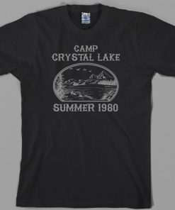 Camp Crystal Lake Friday the 13th Jason Horror Movie Voorhees Tee Shirt