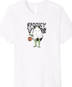 SPOOKY FROG VIBES HALLOWEEN TEE SHIRT