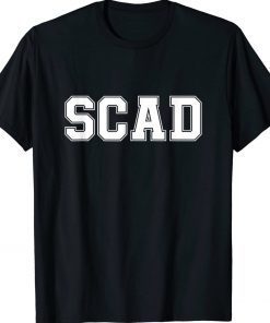 SCAD Athletic University College Alumni Tee Shirt