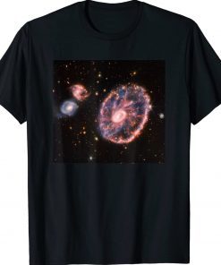 Webb Space Telescope New Image Cartwheel Galaxy JWST Tee Shirt