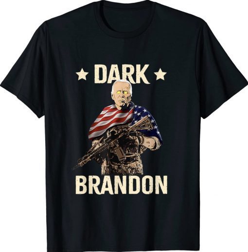 Dark Brandon Joe Biden Saving America Funny Tee Shirt