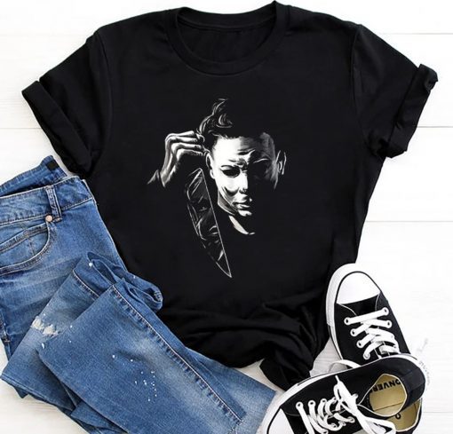 Michael Myers Halloween Horror Movie Tee Shirt