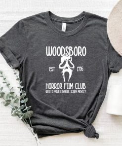 Woodsboro horror film club horror tee shirt