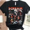 Retro 90s Scream Movie Horror Movie Fan Tee Shirt