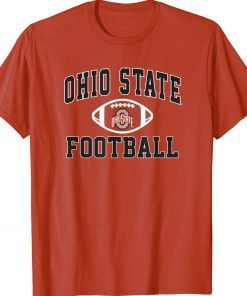 Ohio State Buckeyes Football Red Tee Shirt