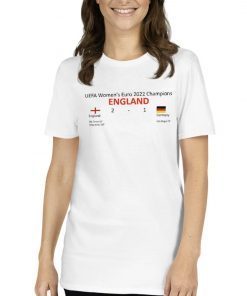 England Women's Euro 2022 Champions T-Shirt