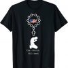 Soldier Prayer Rosary Beads United States American Flag Gift Tee Shirt
