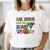Eat Drink And Be Scary Halloween Fall Latte Tee Shirt