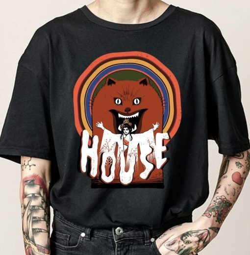 Hausu House Poster Japanese Horror Movie 1977 Tee Shirt