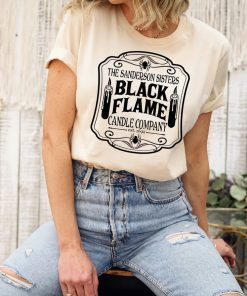 Sanderson Sisters Scary The Sanderson Sisters Black Flame Candle Company Tee Shirt