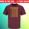 The 10 Commands Sell the Team Washington Football Tee Shirt