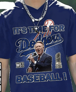 Rip Vin Scully 1927-2022 Thank You For The Memories Dodgers Legend Tee Shirt