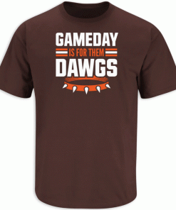 Gameday Is For Them Dawgs Cleveland Football Tee Shirt