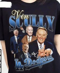 Vin Scully Style 90S Los Angeles Dodgers Baseball Unisex TShirt