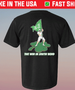 MU Football The Win In South Bend Tee Shirt