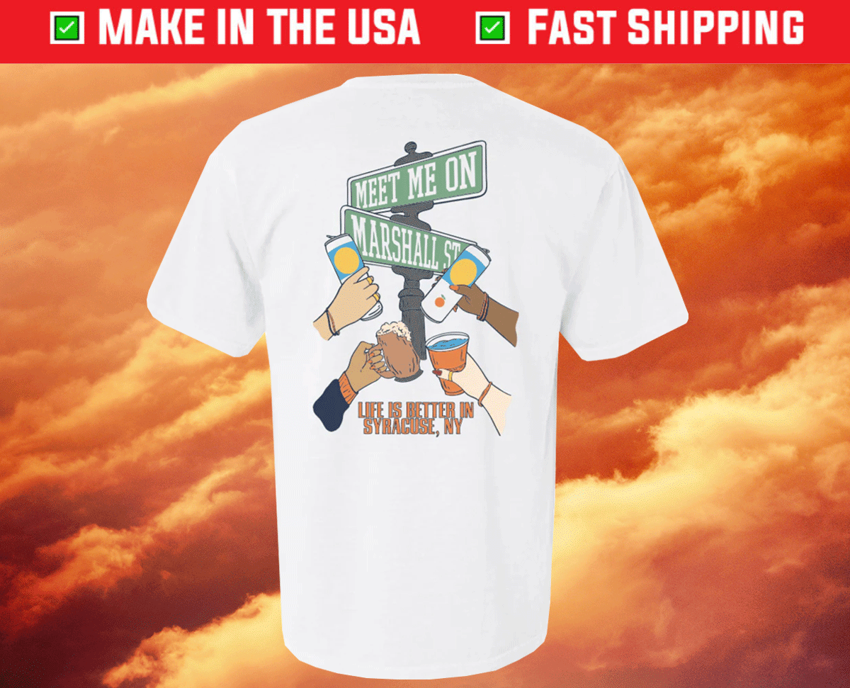 Meet Me on Marshall Street Tee Shirt Meet Me on Marshall Street Tee Shirt