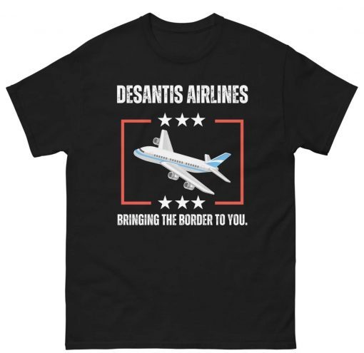 Vintage Desantis Airlines 2023 T-Shirt