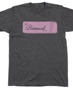 End Bisexual Erasure Vintage TShirt