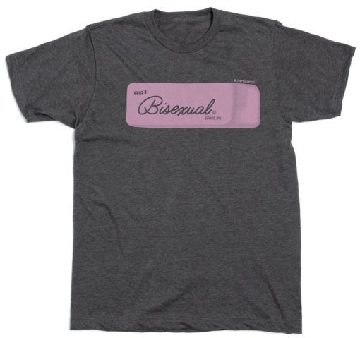 End Bisexual Erasure Vintage TShirt