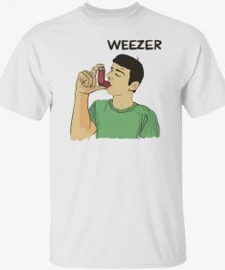 Weezer inhaler shirt