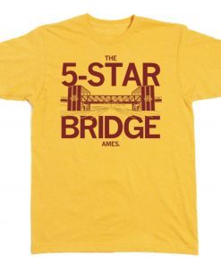 The 5-Star Bridge of Ames Vintage TShirt