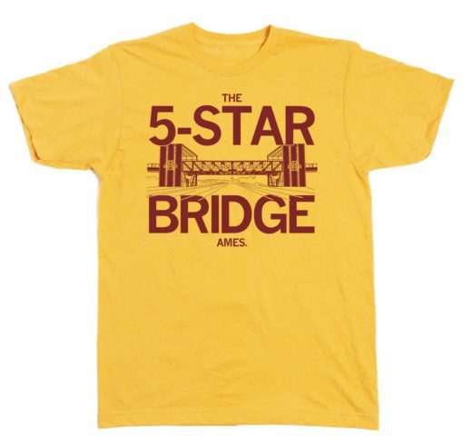 The 5-Star Bridge of Ames Vintage TShirt