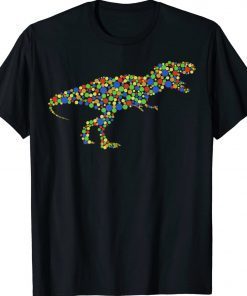 Dinosaur Dot Day Polka Dot International Dot Day Gift T-Shirt