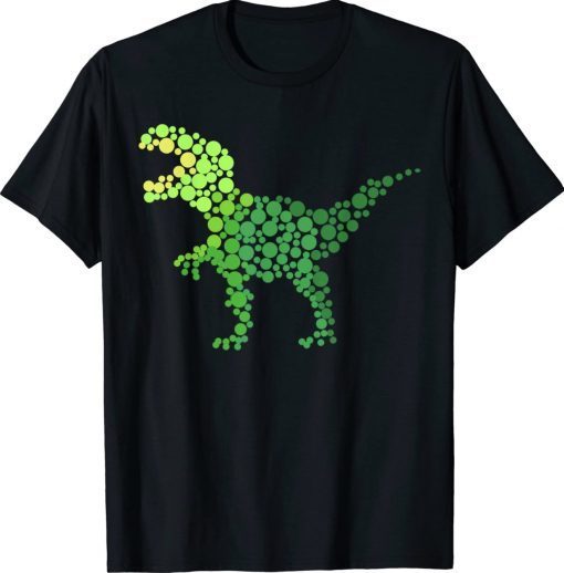 Dot Day TRexs Dinosaur Lover Polka Dot Pattern International Tee Shirt