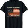 DeSantis Airlines Political Meme Tee Shirt