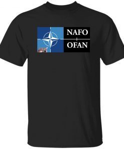 Nafo Insignia Black Vintage TShirt