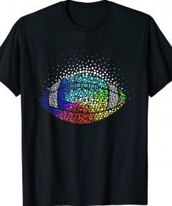 Colorful Dot Football Happy International Dot Day Gift T-Shirt