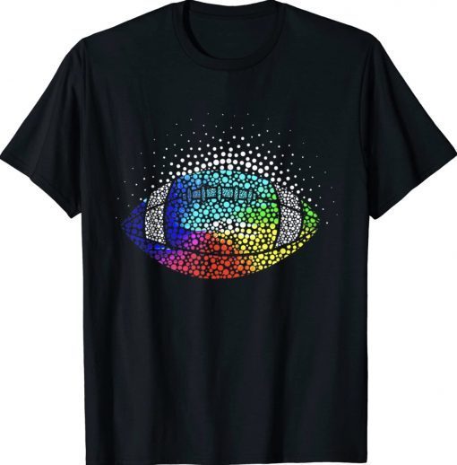 Colorful Dot Football Happy International Dot Day Gift T-Shirt