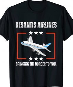 DeSantis Airlines Funny Political 2024 T-Shirt