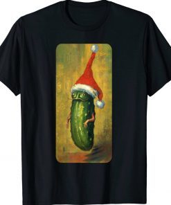 Christmas Santa Pickle is So Fun and Delicious Funny TShirt