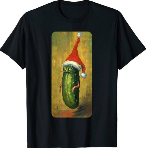 Christmas Santa Pickle is So Fun and Delicious Funny TShirt