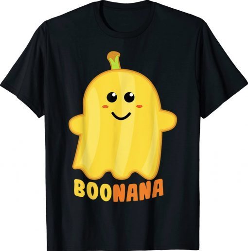 Funny Boonana Banana Ghost Scary Cute Halloween TShirt