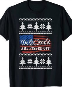 Impeach 46 Impeach Joe Biden Trump Ugly Christmas Sweater Funny TShirt