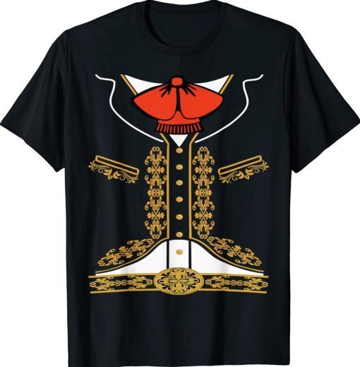 Vintage Mariachi Charro Mexican Costume For Cinco De Mayo Halloween T-Shirt