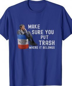 Beto Make Sure You Put Trash Where It Belongs Vintage TShirt