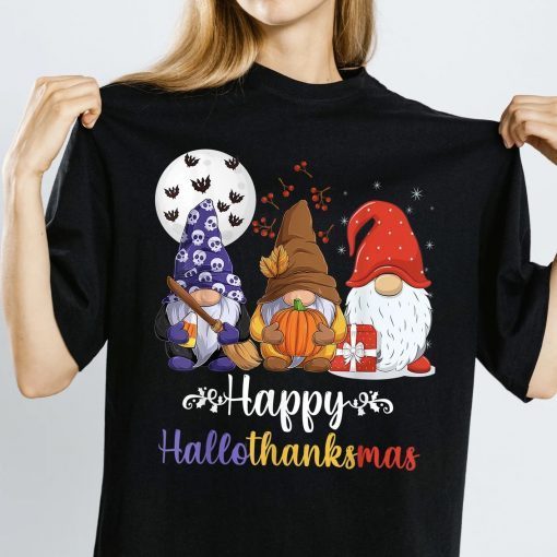 Happy Hallothanksmas Comfort Colors TShirt Hallothanksmas