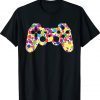 Colorful Polka Dot Game Controller International Dot Day Unisex TShirt