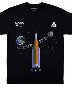 We Are Going Moon SLS Worm Insignia Tee Shirt