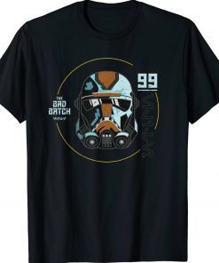 The Bad Batch Season 2 Hunter Helmet Vintage TShirt