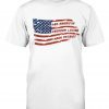 Pro-American Freedom Loving MAGA Patriot Flag T-Shirt