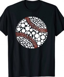 Funny Polka Dot Baseball Lover Player International Dot Day 2022 TShirt