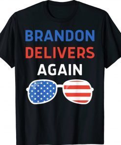 Brandon Delivers Again Anti Biden 2024 T-Shirt