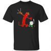 Jason voorhees and freddy krueger halloween funny tshirt
